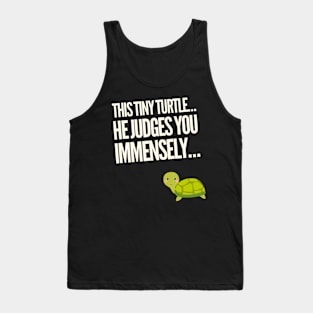 Judging Turtle Tank Top